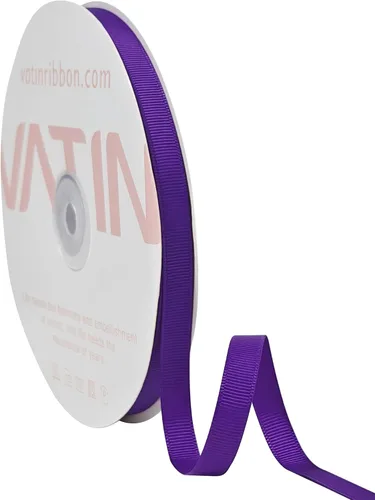 Vista 170 de VATIN Cinta de Grogrén Negra, 1-1/2" x 50 Yardas Continuas, Cinta de Grogrén de Poliéster Negra, Usar para Lazos de Bricolaje, Accesorios