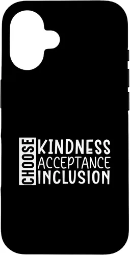 Vista 32 de Choose Kindness Acceptance Inclusion Orange Day Case for iPhone 17