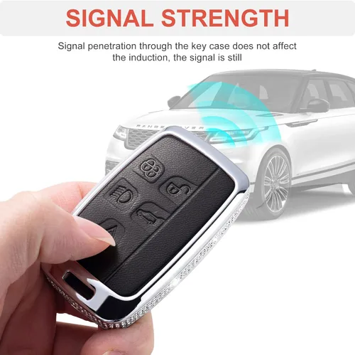 Vista 4 de Funda para llavero LAND ROVER con llavero