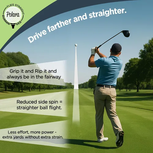Vista 3 de Polara Self-Correcting Golf Balls – High-Performance Golf Balls with Soft Feel, Anti-Slice & Hook Correction, Exceeds USGA Limits, Dimple Design for