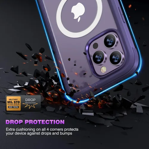 Vista 570 de DIACLARA - Funda transparente compatible con iPhone XR 6.1 pulgadas 2018