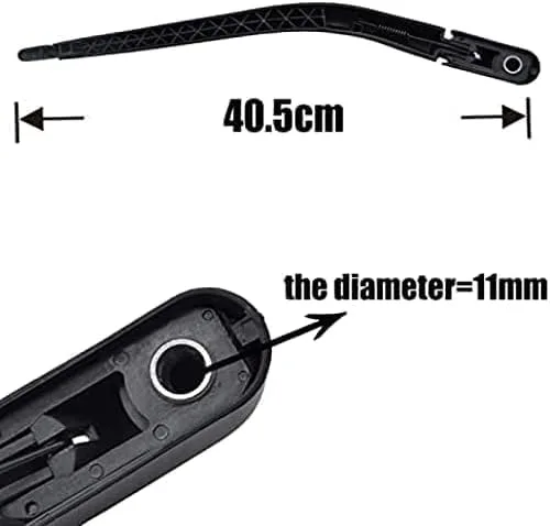 Vista 4 de Car rear windshield wiper blade wiper arm,for Opel Zafira A 1998-2005,Windscreen Wiper Assembly Replacement