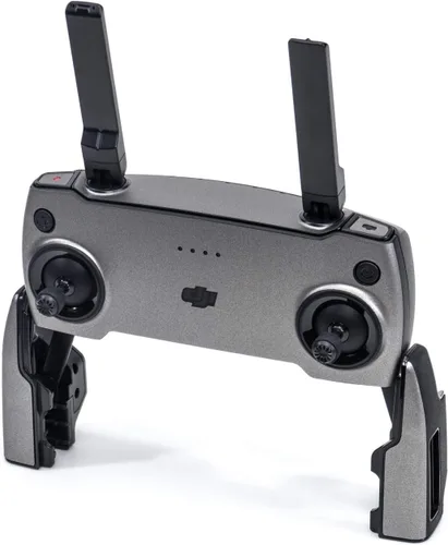 Vista 14 de Wrapgrade Skin compatible con DJI Mavic Mini Mando a distancia (Airforce Silver)