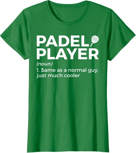 Vista 39 de Camiseta de Padel Player Definition Padel Tenis, Negro