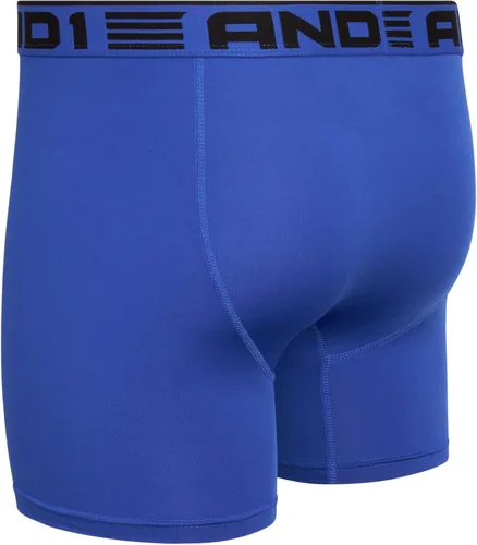 Vista 6 de AND1 Ropa interior para hombre Paquete de 6 calzoncillos de compresión de rendimiento, bragueta funcional (S-3XL)