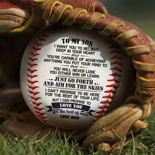 Vista 4 de Regalos de béisbol para hijo de papá, regalos personalizados, regalos de padre e hijo, regalos para mi hijo para hijo adulto, regalos