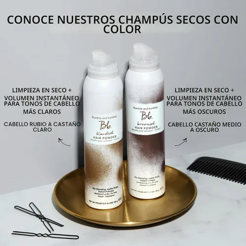 Vista 5 de Bumble & Bumbre polvo para cabello amarronado 4.4 onzas