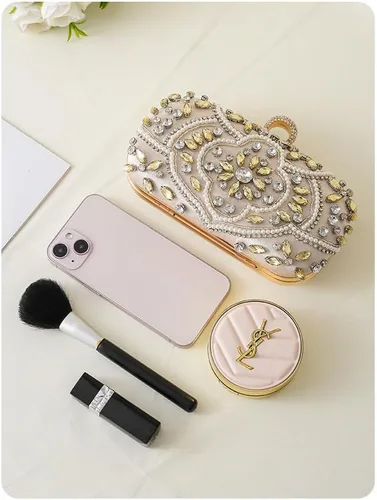 Vista 3 de Women's Handbag Evening Bag Clutch Purse for Wedding Party Prom Weekend Cocktail Homecoming GIfts for Women