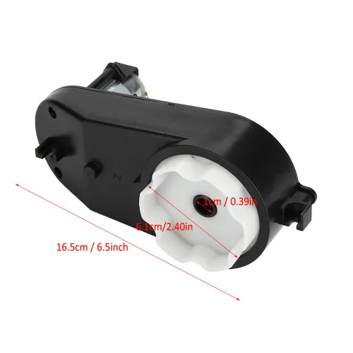 Vista 4 de Motor eléctrico para automóviles para niños Motor eléctrico para coche de juguete RS390 (12V 12000 rpm)