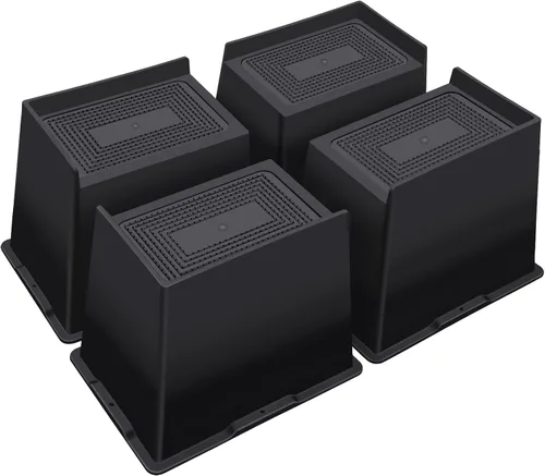 Vista 31 de ANNKUT Elevadores de cama de 2 pulgadas, resistentes, elevadores de sofá de gran tamaño, elevadores de muebles extra anchos para sofá, mesa