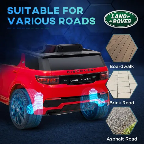 Vista 2 de Kids Ride-On Car, Licensed Land Rover Discovery Sport, 12V Remote Control