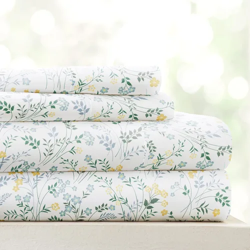 Vista 42 de Linen Market Juego de Sábanas de Microfibra Cepillada Twin de 3 Piezas – Certificado Oeko-TEX Ultra Suave y Sin Arrugas - Sábanas de Bolsillo