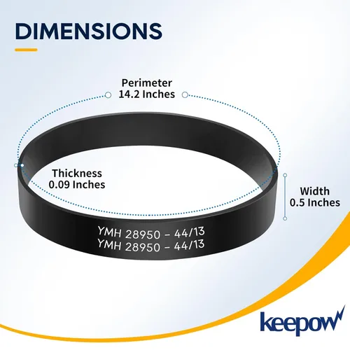 Vista 3 de KEEPOW Correas de repuesto para aspiradora vertical Bissell PowerSwift/Aeroswift/Powertrak compatible con los modelos 1808, 18082, 25982, 2598