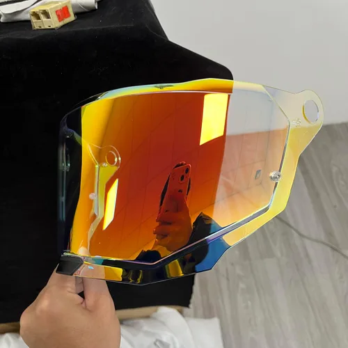 Vista 2 de Escudo para LS2 Explorer, Explorer Carbon,MX701 Casco Visera Protección UV Lentes Para Casco De Moto (película antivaho)