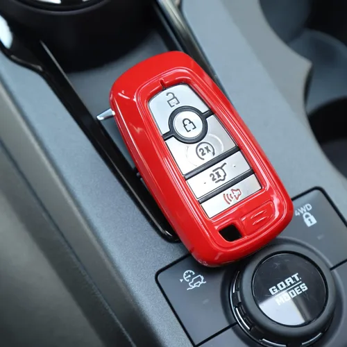 Vista 9 de para Ford Bronco/Sport Carcasa de Llavero, Funda Protectora de Llave Compatible con Ford Bronco/Sport 2021 2022 2023+ (ABS, Azul)