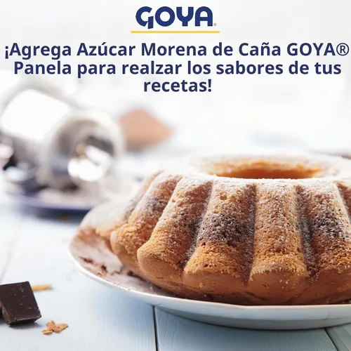 Vista 5 de Goya Panela Caña de Azúcar Morena 1 Lb - Redonda