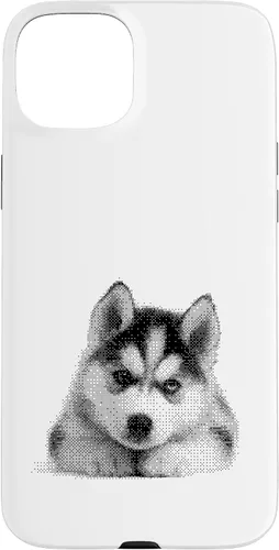 Vista 9 de Cute Siberian Husky for Dog Mom and Paw Parents Case for iPhone 16