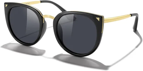 Vista 2 de MERRY'S Girls Cat Eye - Gafas de sol para niños, Niños Gafas de sol polarizadas S7001 para niños