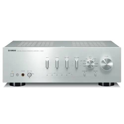 Vista 7 de Yamaha Audio A-S301BL Amplificador estéreo integrado de sonido natural (negro)