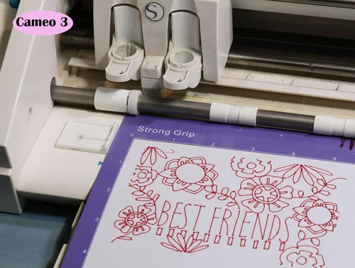 Vista 7 de Guía de hojas compatible con Silhouette Cameo 3 4