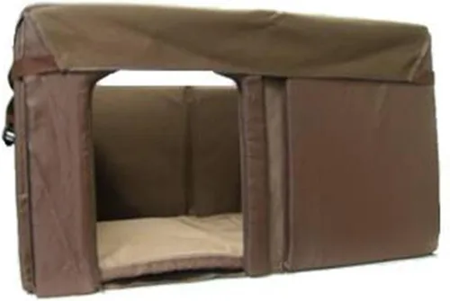 Vista 16 de PRECISION PET productos juego de aislamiento para casa de perro estilo cabina - Lavable a máquina - Grande