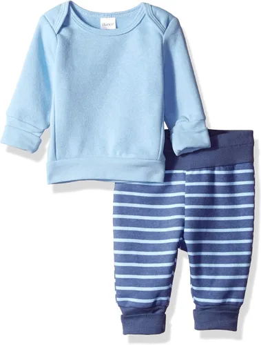 Vista 8 de Hanes Ultimate Baby Flexy - Conjunto de pantalón jogger con sudadera ajustable