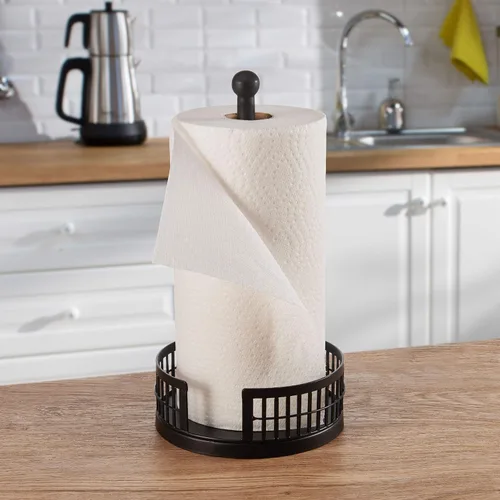 Vista 5 de Scott Living Oasis Linear - Toallero de papel, 13.25 pulgadas, color negro
