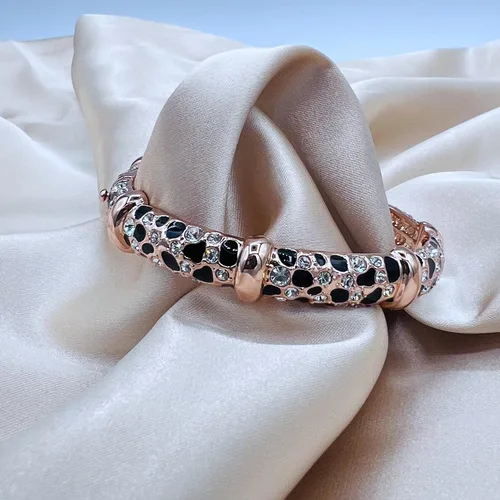 Vista 4 de Mall of Style Collar Black Panther – Joyas de leopardo para mujer – Pendientes de leopardo – Collar de lepoard – Joyas con estampado animal