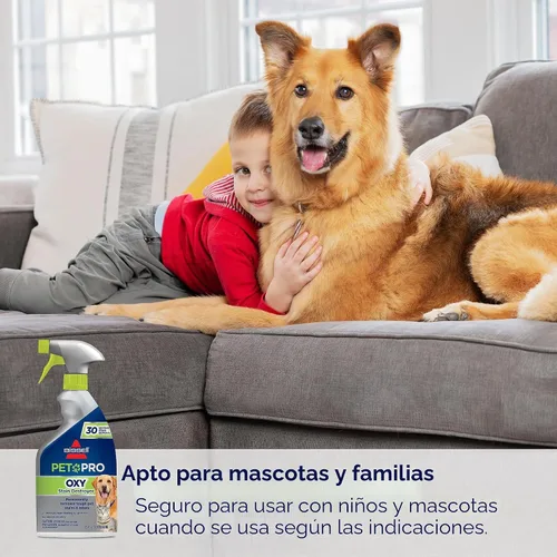 Vista 6 de Bissell Destructor de manchas PET PRO OXY para alfombras y tapicería, 22 onzas, paquete de 2, 17739
