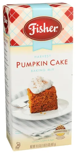 Vista 2 de Fisher Harvest - Mezcla de pastel de calabaza, 16.5 onzas (paquete de 1)