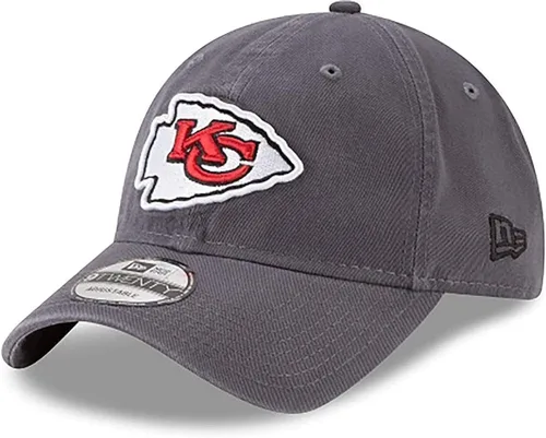 Vista 7 de New Era NFL Core Classic 9TWENTY Gorra Ajustable de Grafito - Talla Única Santos de Nueva Orleans