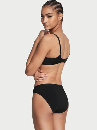 Vista 3 de Victoria's Secret - Ropa interior estilo bikini de algodón para mujer, bragas de cobertura moderada, paquete múltiple (XS-XXL)