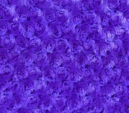 Vista 4 de Tela Minky Rosebud Almond / 58 pulgadas de ancho/vendido por The Yard