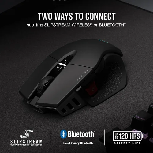 Vista 3 de Corsair M65 RGB Ultra inalámbrico, FPS sintonizable Ratón inalámbrico