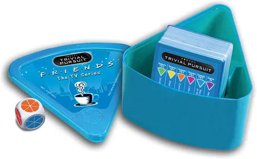 Vista 2 de Hasbro Gaming Trivial Pursuit: Friends The TV Series Edition Juego de fiesta; 600 preguntas de trivia para preadolescentes y adolescentes de 12 años