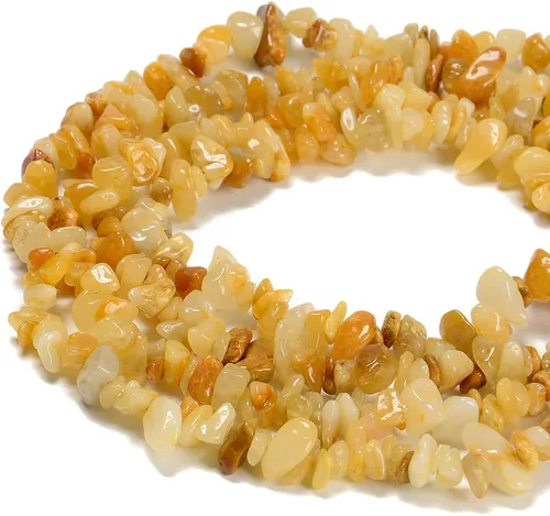 Vista 9 de Cuentas de piedras preciosas naturales de finchenita de azurita de 0.315 a 0.315 pulgadas, cristales curativos, pulseras de cintura, kit de collar