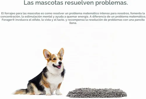 Vista 5 de Pet Parents Forager Tazón de alimentación lenta para perros y alfombrilla de olfateo - SoftSnout, base antideslizante (Bosque 30 cm)