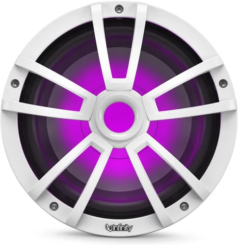 Vista 7 de Infinity Referencia 1022MLW Subwoofer marino de 10 pulgadas (brillo blanco)