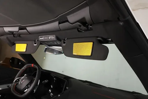 Vista 8 de Kit de decoración de panel de espejo cosmético de coche de fibra de carbono real suave 3D compatible con Corvette C8 Stingray Z06 Z51 2020 2021 2022