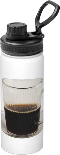 Vista 12 de Astronaut - Hervidor de agua aislado de acero inoxidable Impresión divertida botella de agua aislada Ideal para deportes y viajes