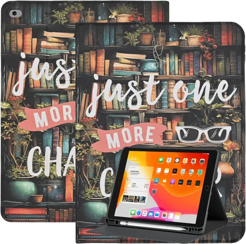 Vista 11 de Funda giratoria para iPad 6ª 5ª generación de 9.7 pulgadas, modelo 2018/2017, piel sintética ligera, con soporte protector giratorio de 360 grados