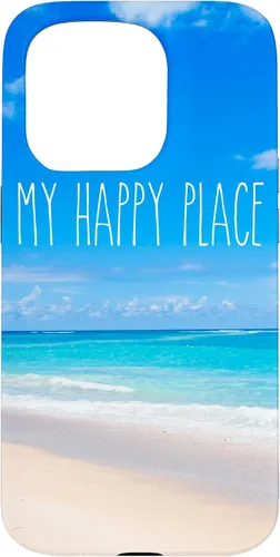 Vista 14 de Rae Inspired Dun My Happy Place Summer Vacay Ocean Beach Day Case for iPhone 17