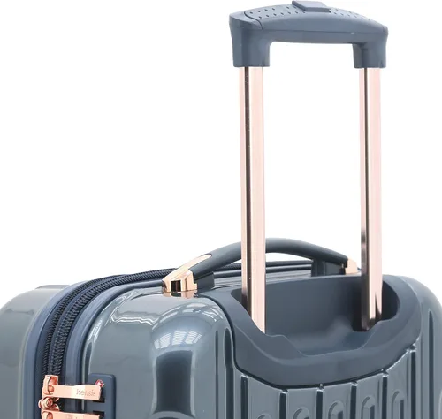 Vista 7 de Kensie Alma - Equipaje rígido con ruedas giratorias para mujer, Azul Midnight), KN-67903-410