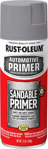 Vista 12 de Rust-Oleum 249418 Spray de imprimación lijable automotriz, 12 onzas, negro