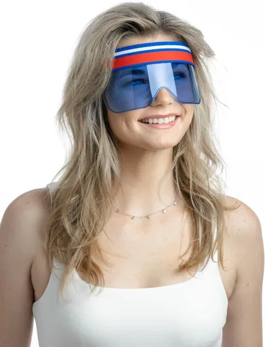 Vista 3 de Funny Guy Mugs Shade Bandz- Gafas de sol retro prémium de los años 80 y 90