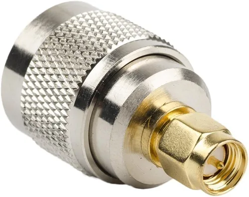 Vista 2 de Paquete de 2 adaptadores de conector macho SMA a UHF PL-259 macho para radio CB aficionada