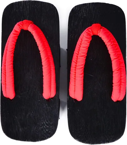 Vista 6 de Azumasun Zuecos japoneses de madera con calcetines Tabi para hombres y mujeres