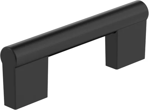 Vista 14 de Amerock Versa 3-3/4 pulgadas (96 mm) de centro a centro Bronce champán Manija de gabinete - paquete de 10 unidades Champagne bronce