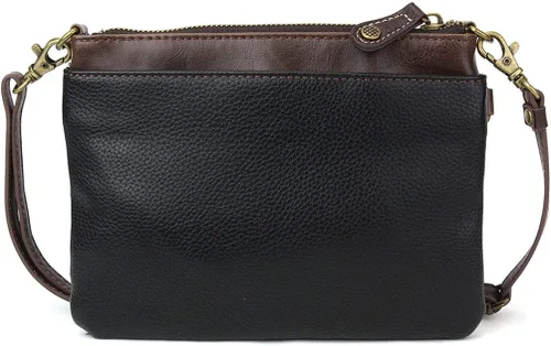 Vista 4 de Chala Mini bolso cruzado para teléfono con 2 correas ajustables, Azul