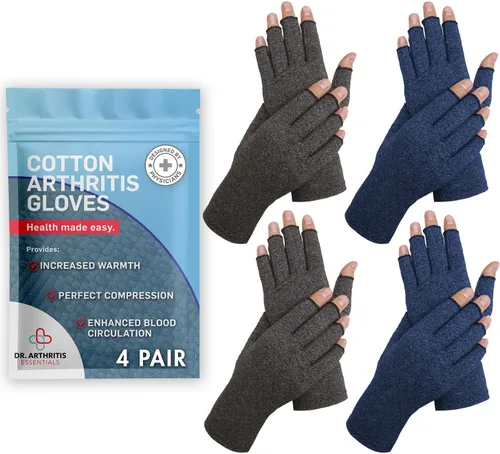 Vista 16 de Doctor Developed Full Fingered Arthritis Compression Gloves Men and Women for Arthritis, Raynauds Disease & Carpal Tunnel